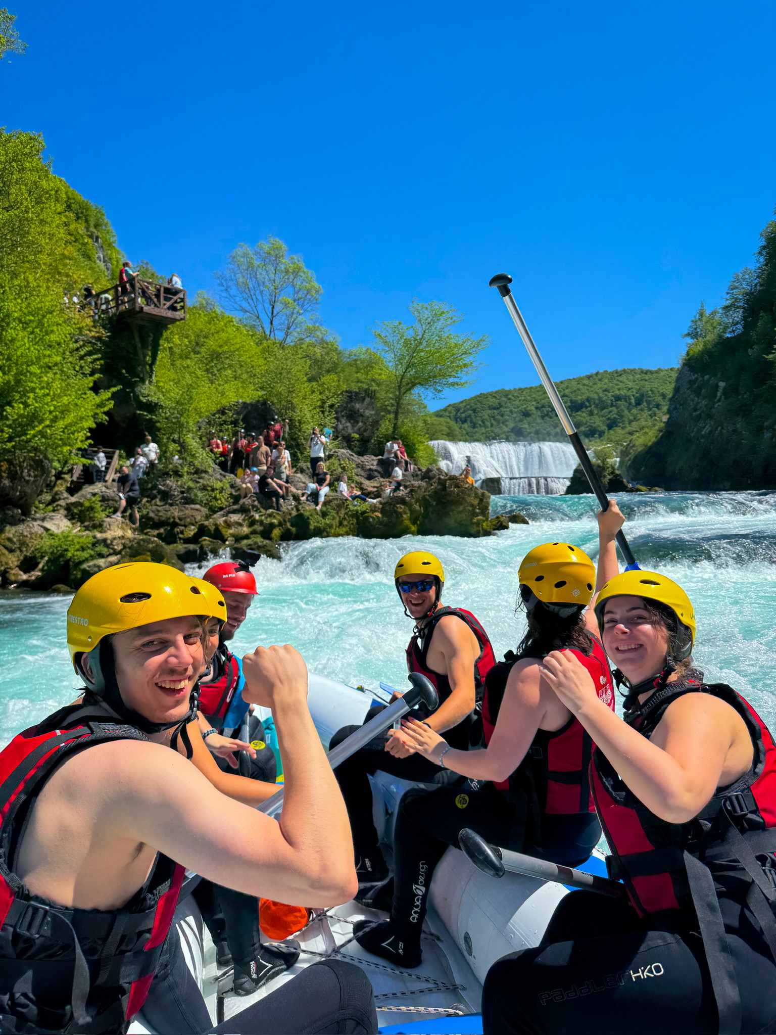 Rafting spust kroz brzace rijeke Une