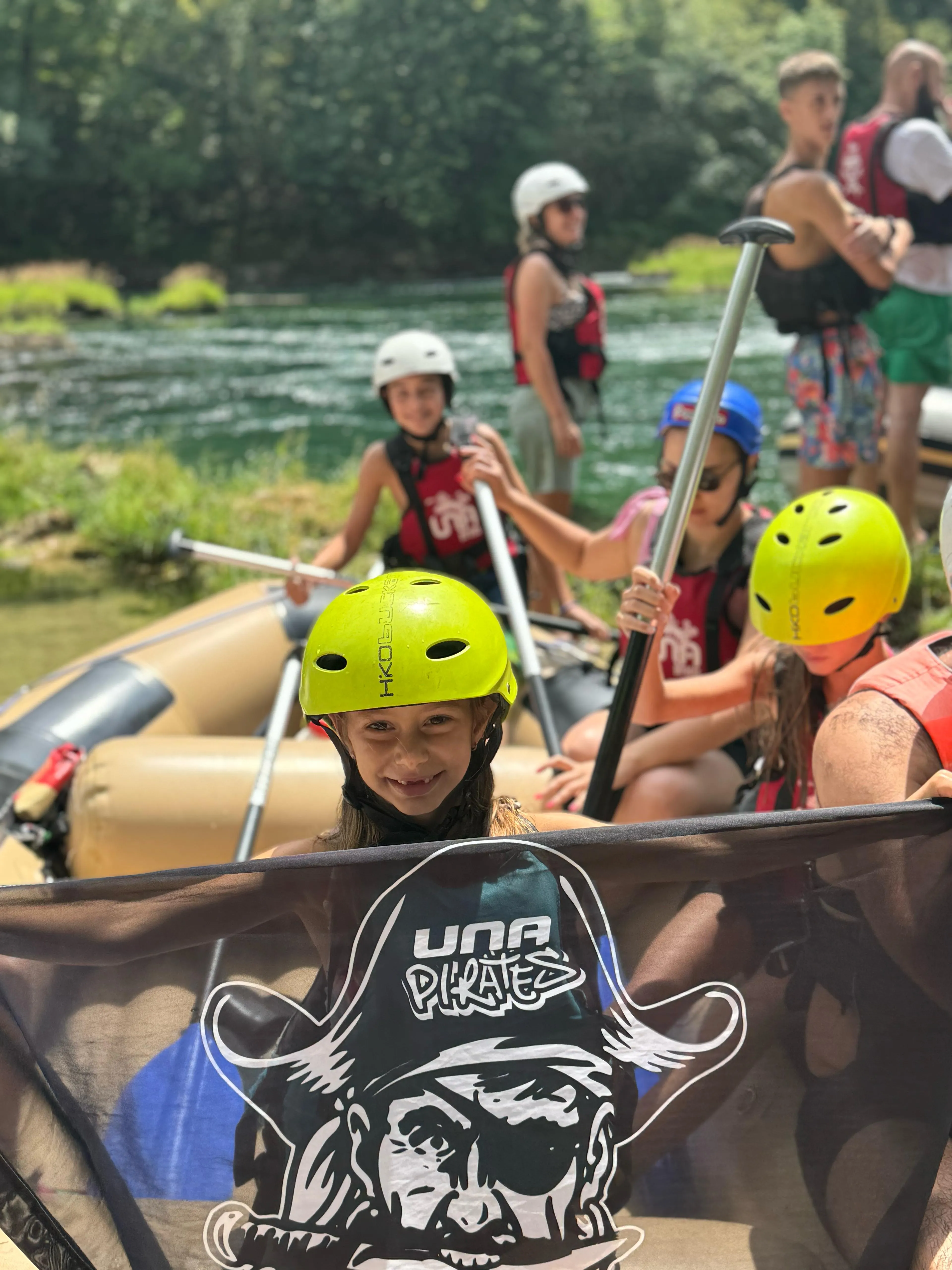 Una Pirates kayak safari – avantura rijeka Una