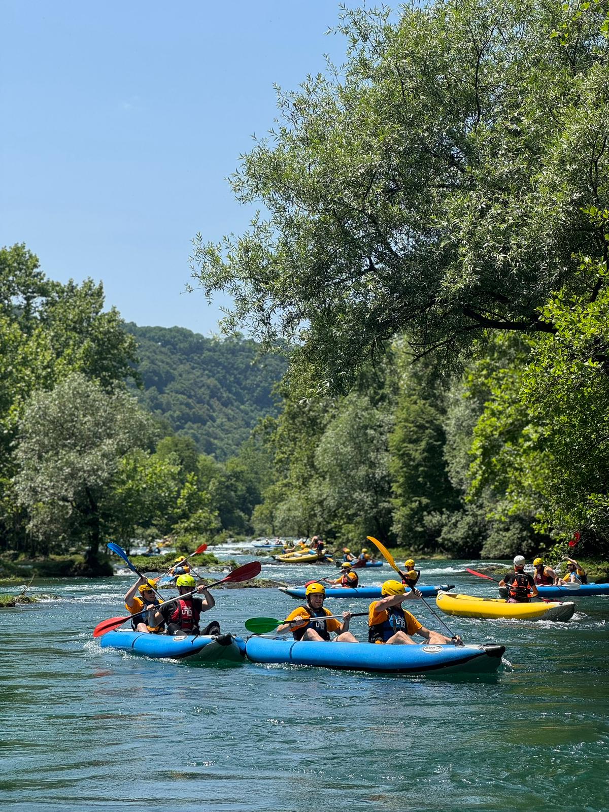 Kajak safari na rijeci Uni – labirinti Une