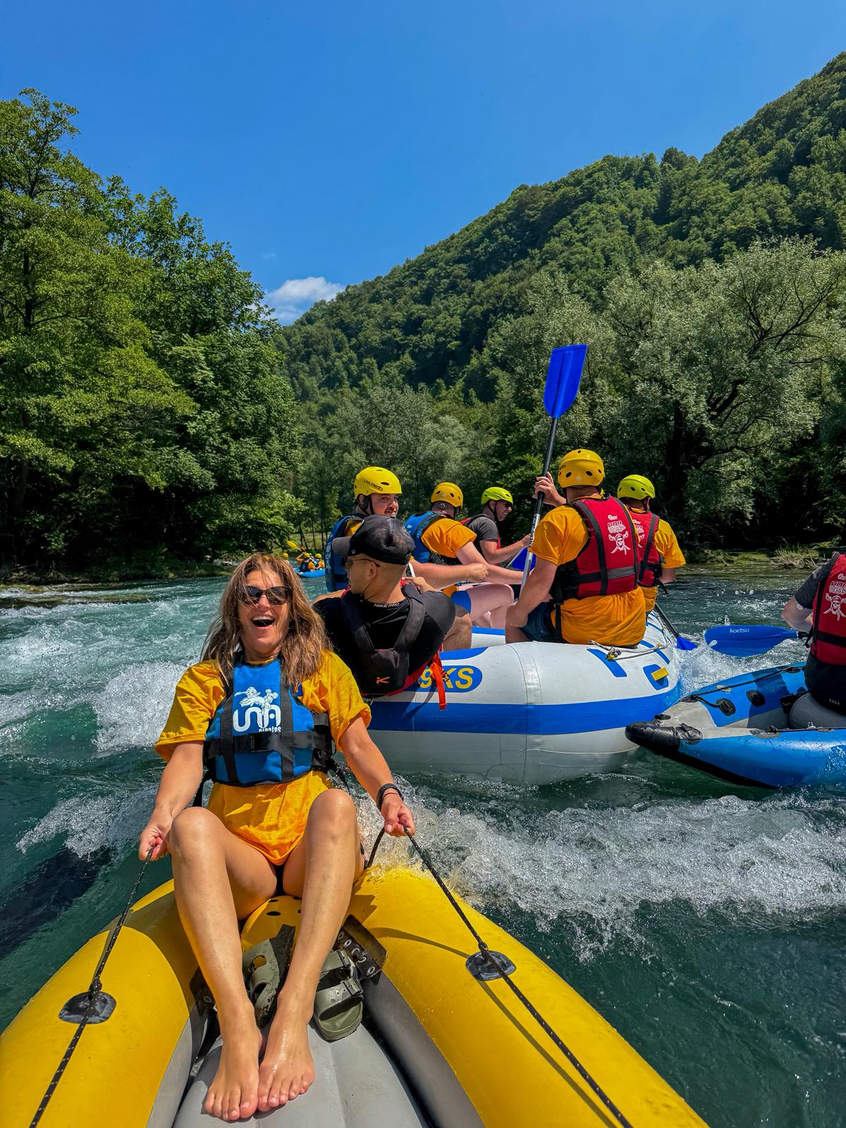Kayak safari Una – priroda kanjona