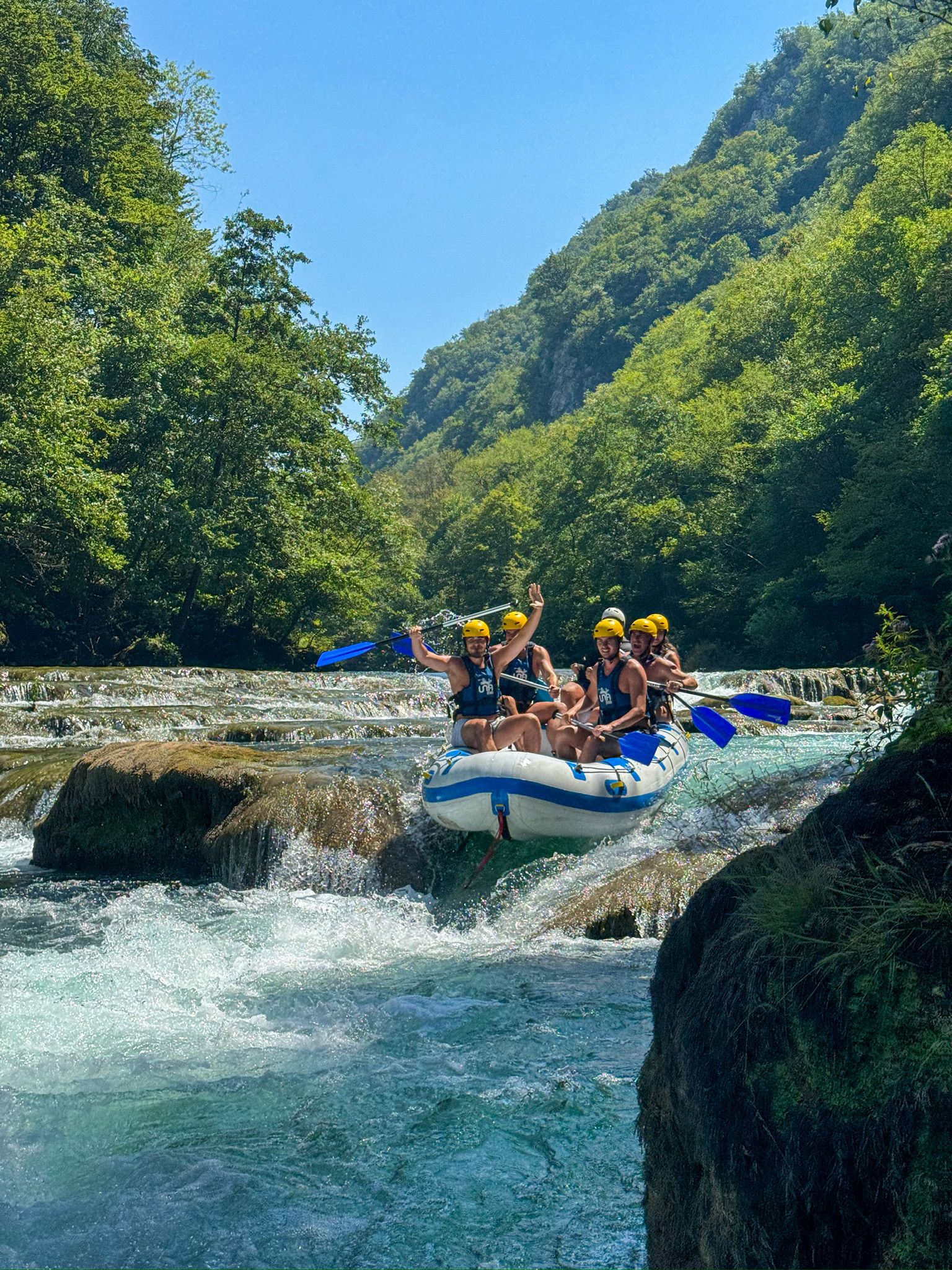 Kayak tura kroz kanjon rijeke Une