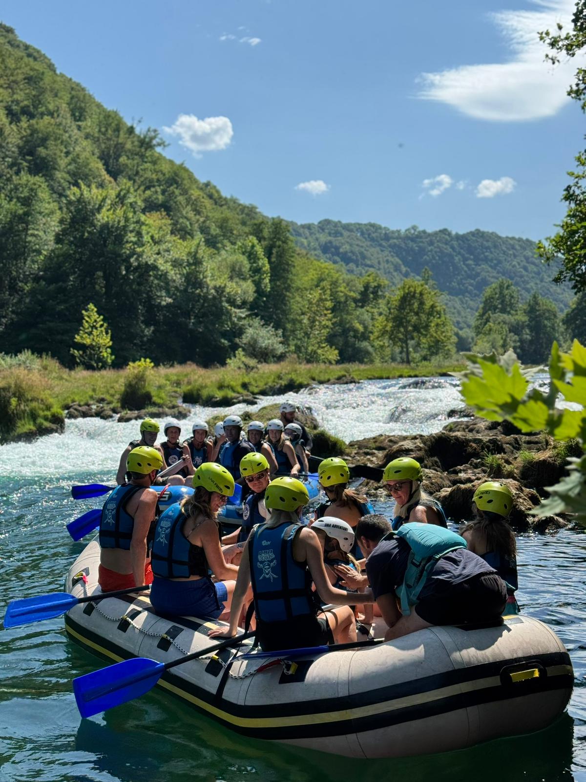 Rafting grupa na Kostelima