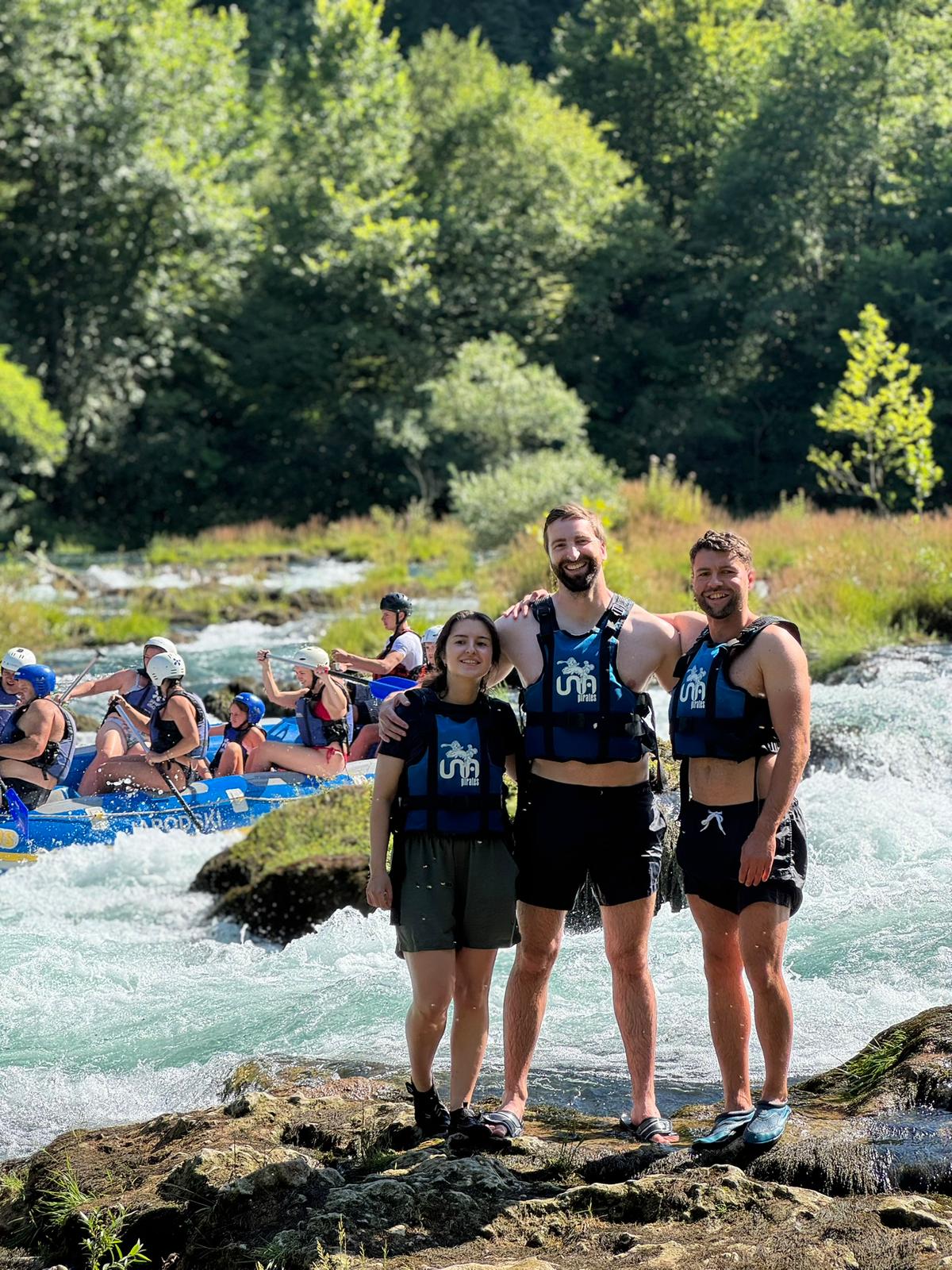 Rafting grupa na Kostelima