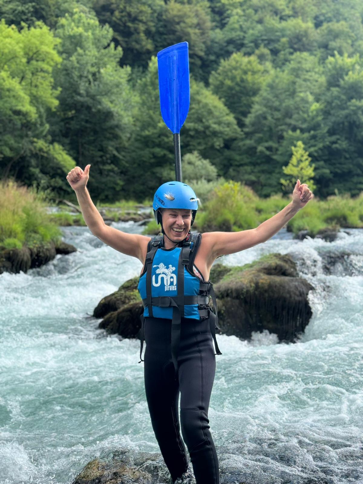 Kayak tura kroz kanjon rijeke Une