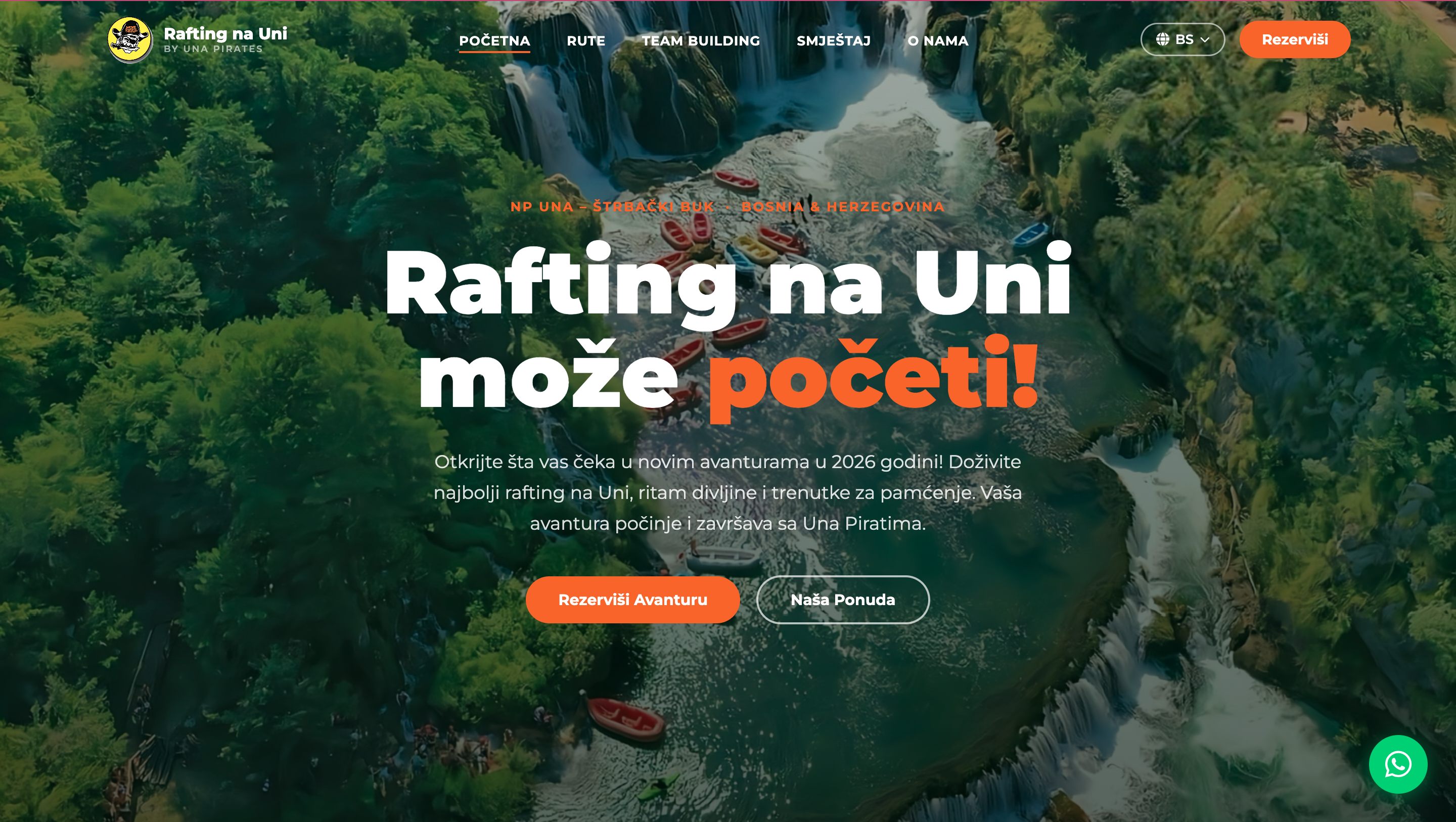 Una Pirates Rafting